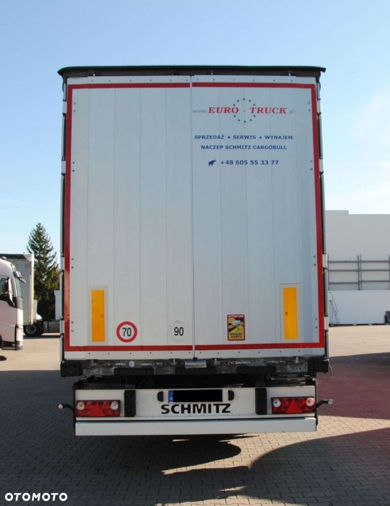 Schmitz Cargobull SCS kurtyna, podnoszona oś - 4