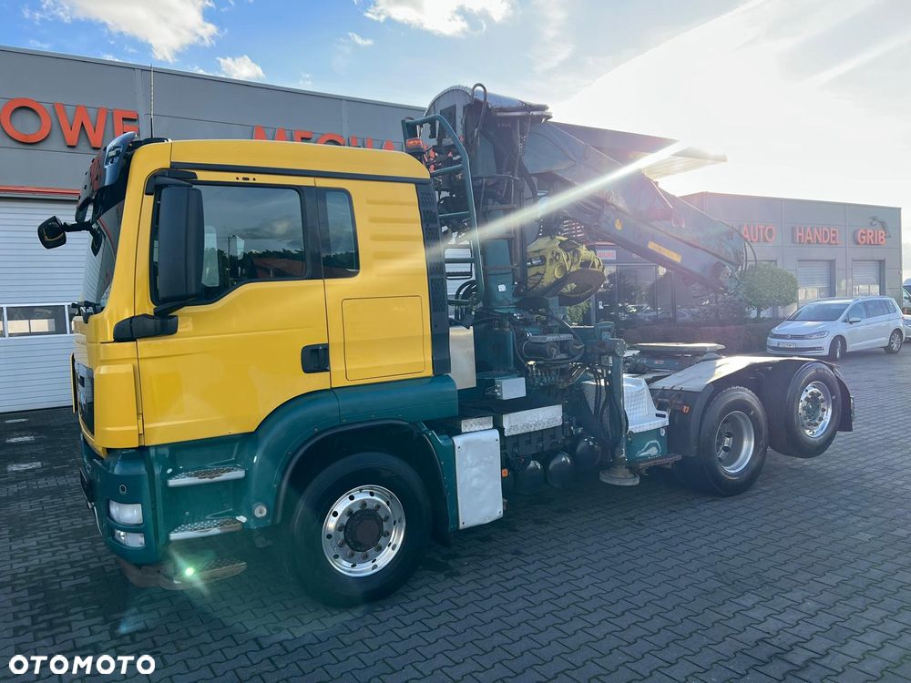 MAN TGS 26.540 6x4/2 4x4 HYDRODRIVE LX CIĄGNIK SIODŁOWY/PRZYCZEPA DO PRZEWOZU DREWNA DŁUŻYCY LOGLIFT F251S83A - 4