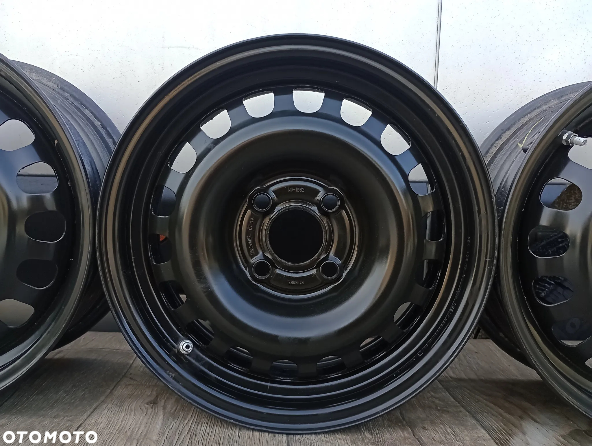 FELGI STALOWE 4x100 R14 5,5J ET39 TPMS Opel Adam Corsa Karl Merivia - 3
