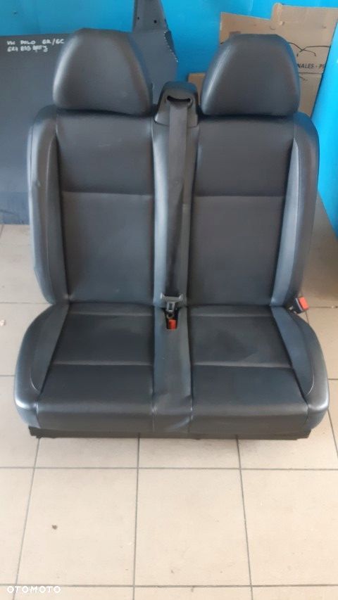 Mercedes Vito W447 Foteł Ławka Dwójka Skóra - 1