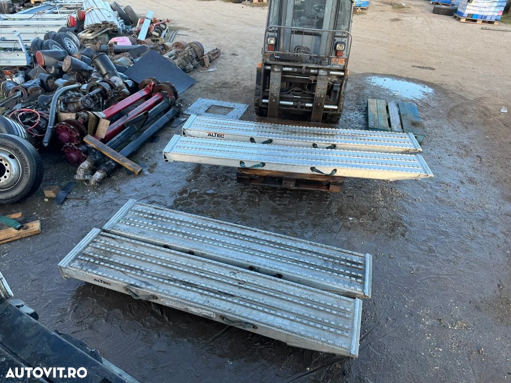 ALTEC  Rampe ( Cale ) Aluminiu - 2.4 m 3 m lungime NOI si SECOND HAND - 15