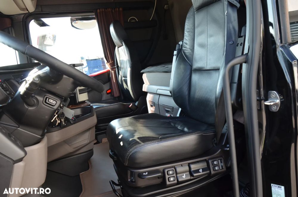 Scania S 500 / 2019 / KLIMA P. / 4 PODUSZKI / FULL LED / TRUX / ACC / SKÓRA / NAVI / DE / 7408 - 18