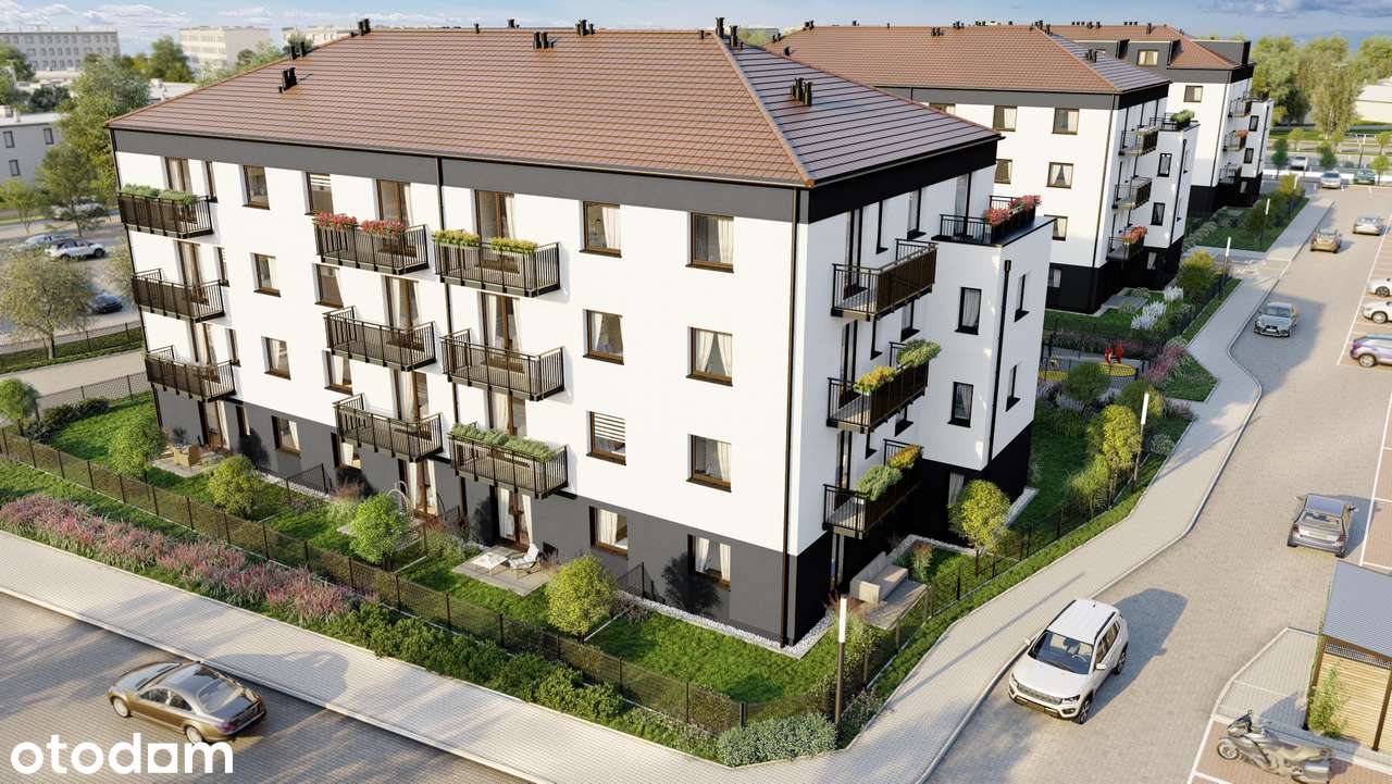 2 pokoje z tarasem