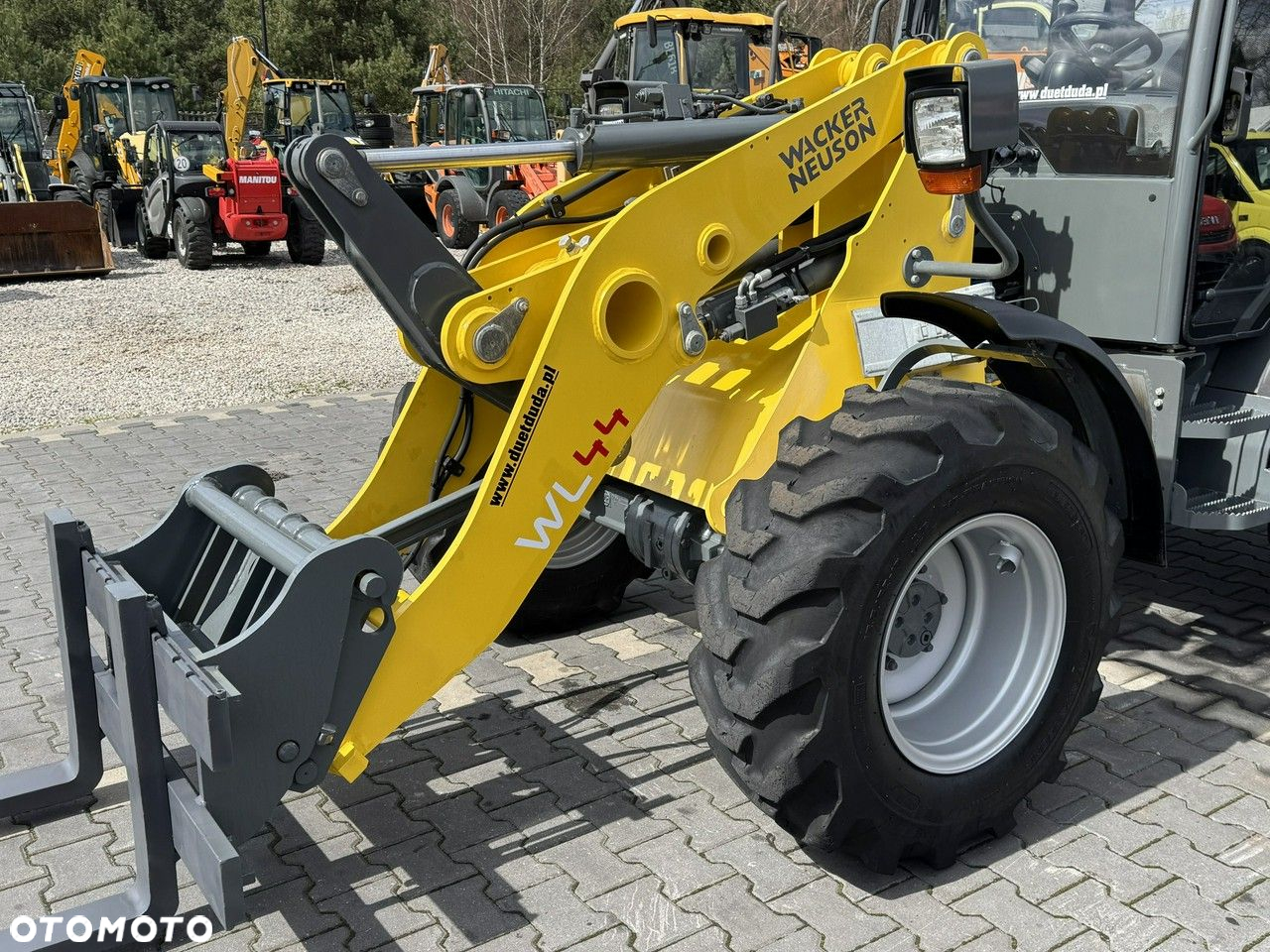 Wacker Neuson Neuson WL 44 Łyżka krokodyl+widły Super Stan !!! - 8