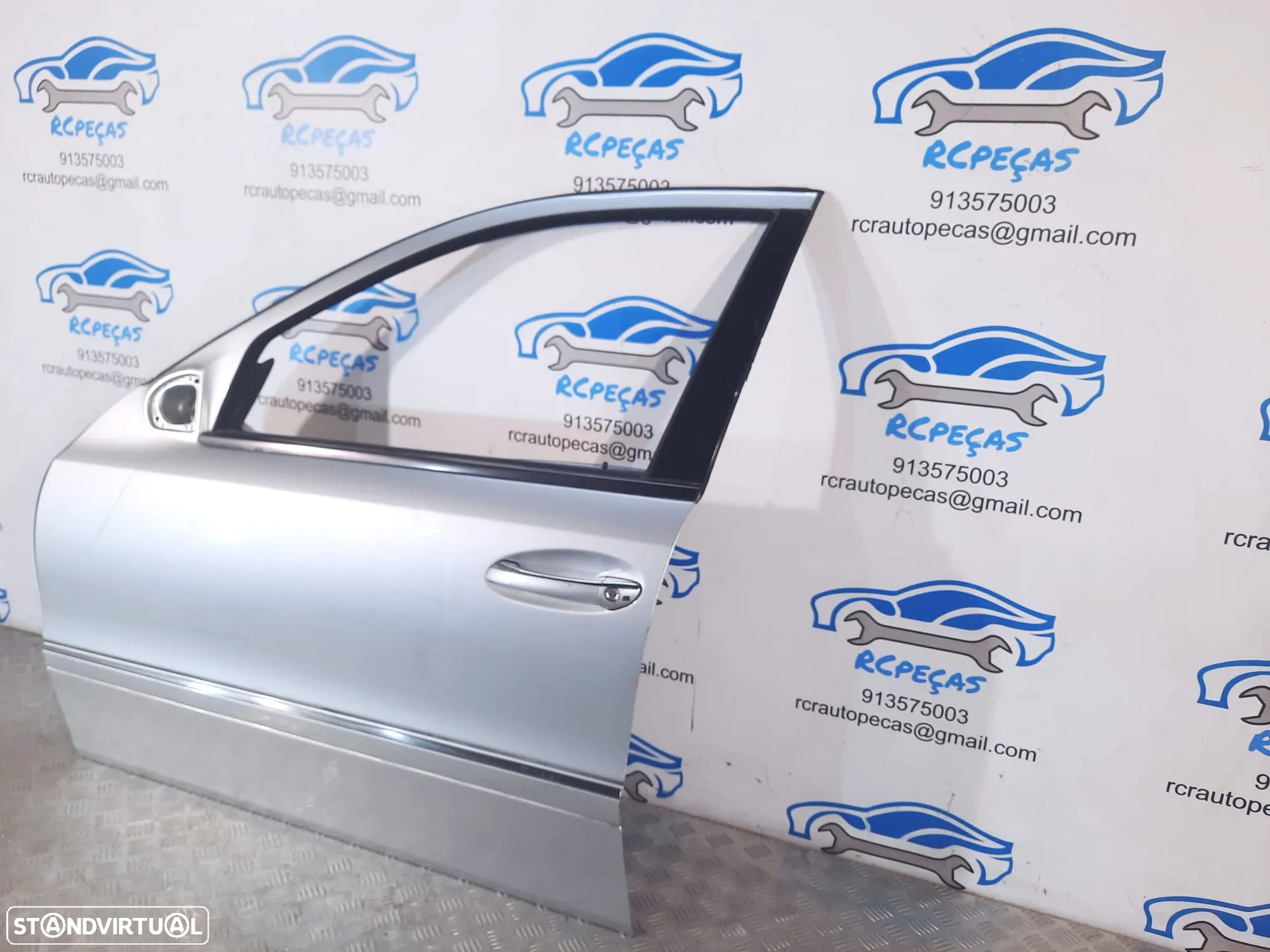 PORTA FRENTE FRONTAL ESQUERDA MERCEDES BENZ CLASS CLASSE E W211 A2117201305 2117201305 QUARTELA EUROPEIA FECHO ELEVADOR MOTOR PUXADOR - 5