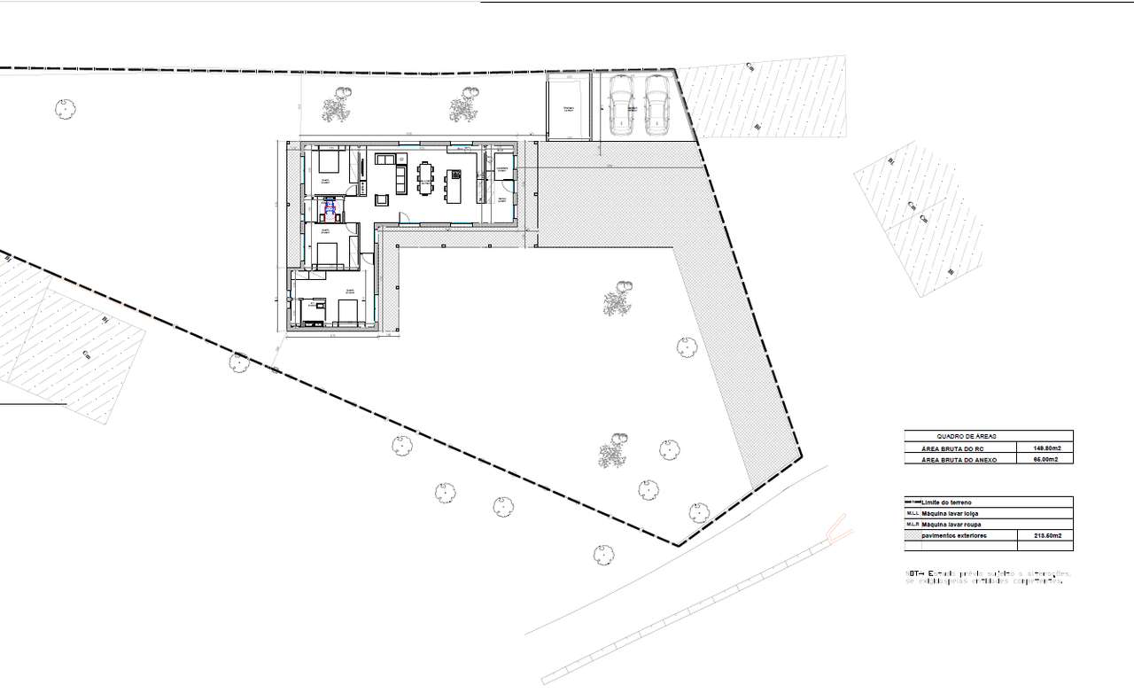 Terreno com Projeto Aprovado pronto a construir – 1.595 m² - Grande imagem: 4/4