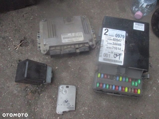 RENAULT LAGUNA II 2 KOMPUTER KARTA IMMOBLOKADA 1.9DCI 0281012770 8200527713 - 1