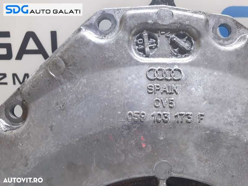 Capac Distributie Semering Vibrochen Arbore Cotit Motor Spate Audi A6 C5 2.5 TDI AFB AKN AKE AYM BFC BCZ BDG BAU BDH 1998 - 2005 Cod 059103173F - 2