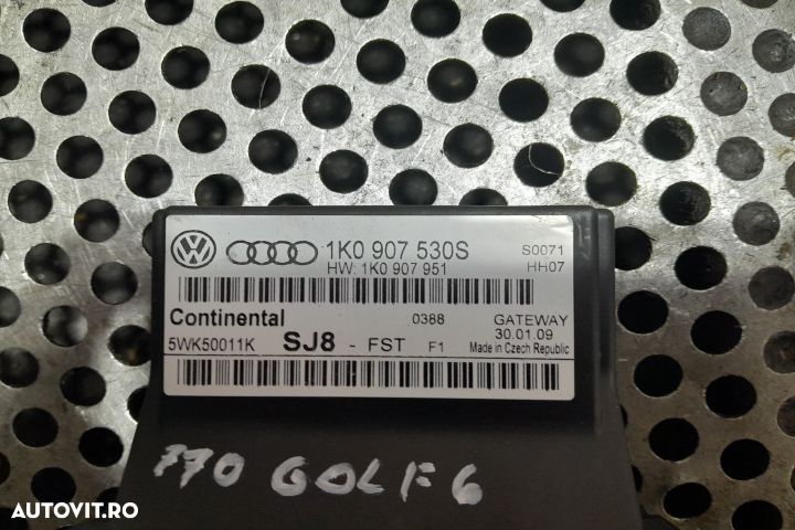 Calculator / Modul confort 1K0907530S 1K0907530S Volkswagen VW Golf 6 - 2