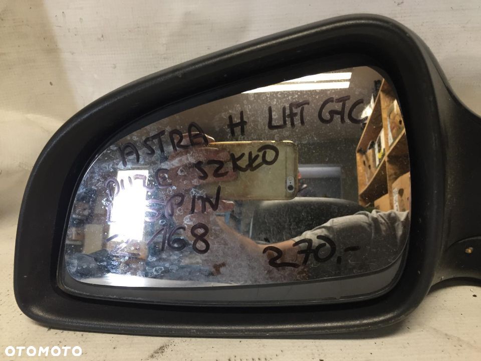 #LUSTERKO LEWE 5 PIN OPEL ASTRA H GTC LIFT DUŻE SZKŁO Z168 - 2