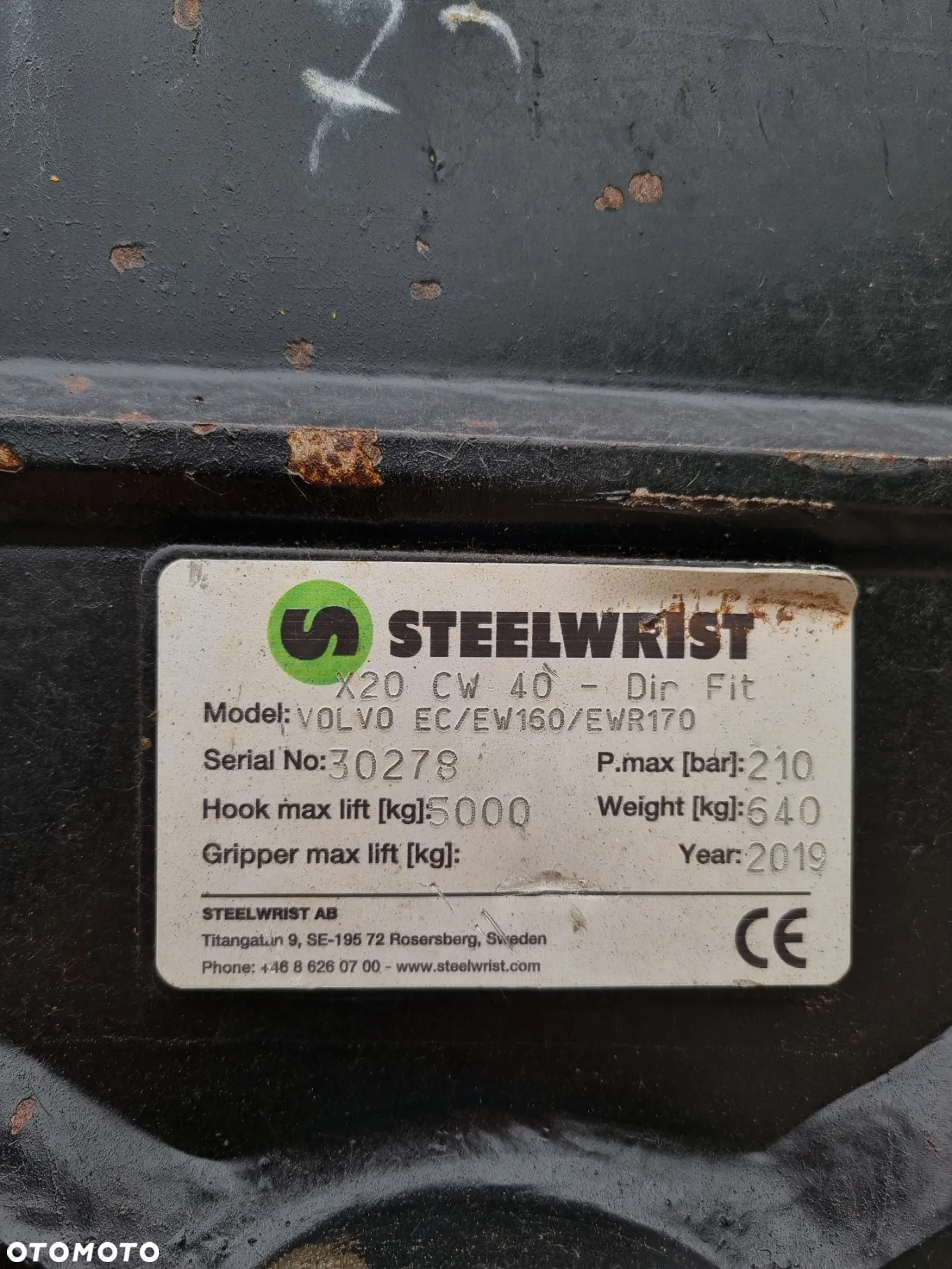 Caterpillar M317F Koparka Gąsienicowa 19 ton z Głowicą Obrotowo-Uchylną Steelwrist X20 Jak Nowa Z Norwegii - 8
