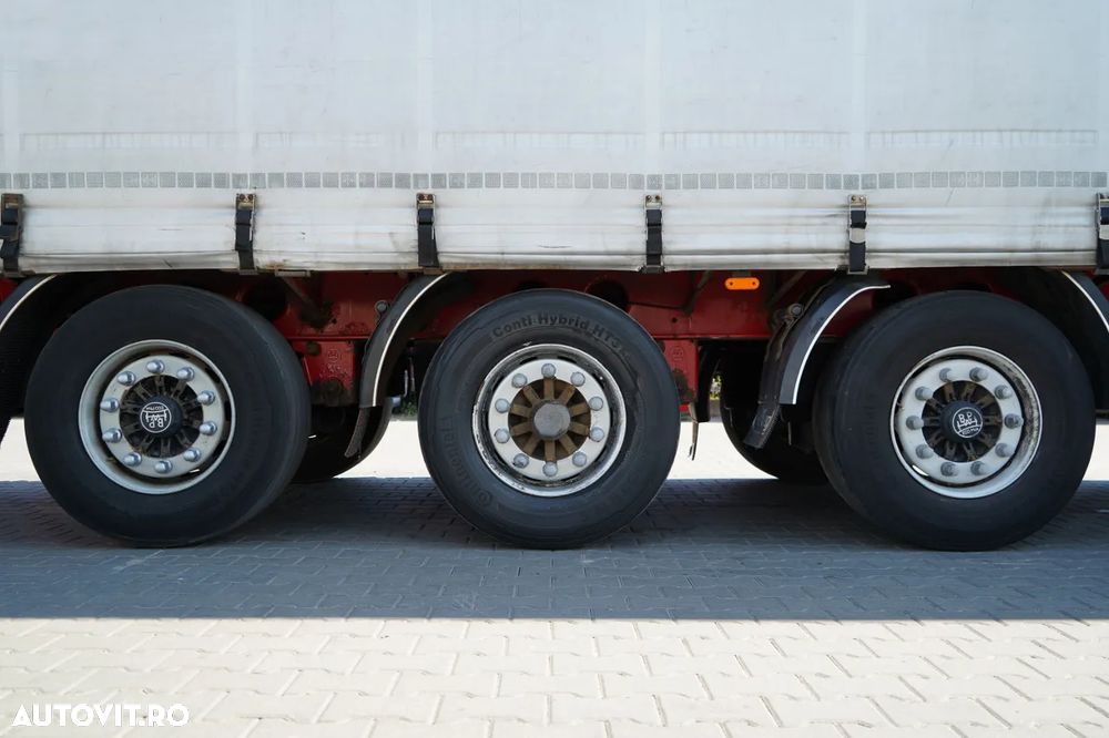 Fliegl / CORTINĂ / MEGA / MULTIPLE 7 M / LVD / PUNȚI BPW / - 25