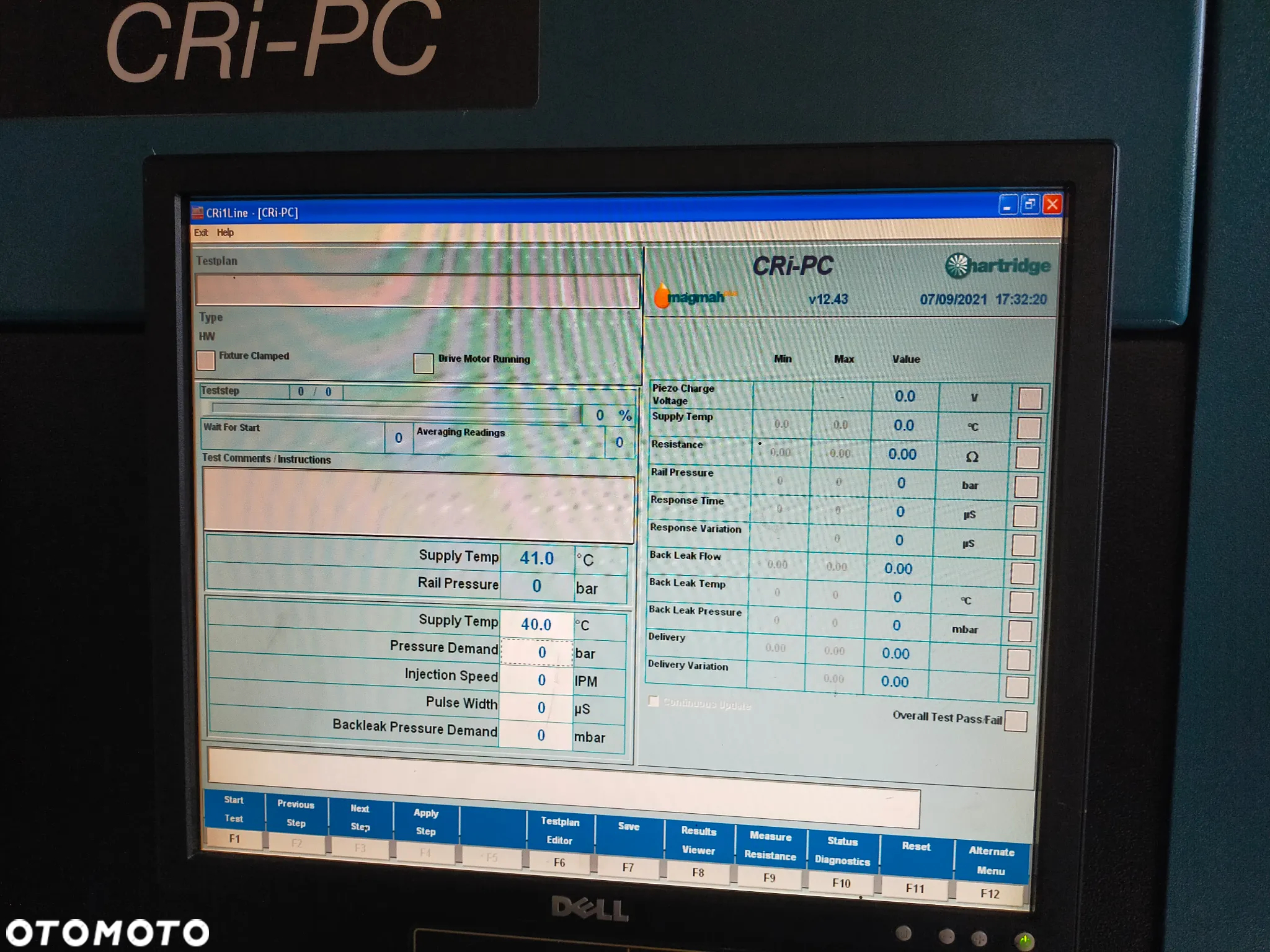 Hartridge CRi-PC 4 liniowy - stół probierczy - 4