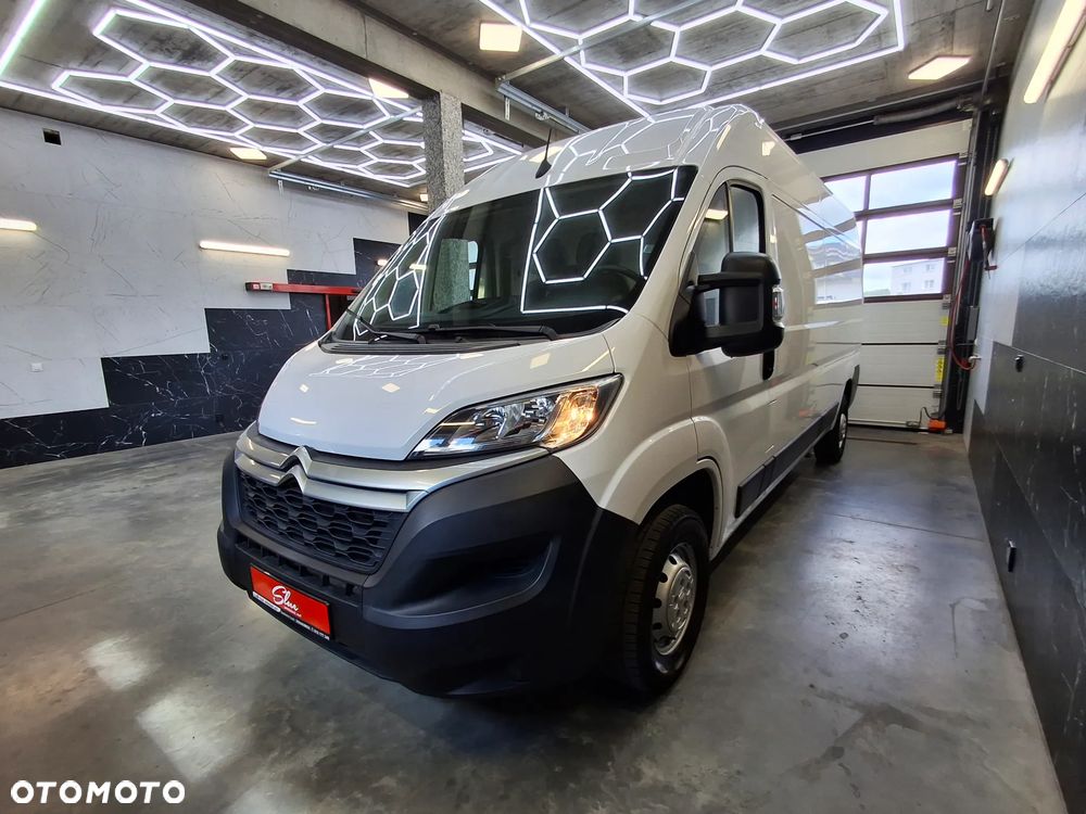 Citroën Jumper L3H2 Lift 2021 Rok 83.797 Tyś Km Blaszak Furgon Hak Kamera Cofania Nawigacja TomTom 3 Miejsca Tempomat - 9