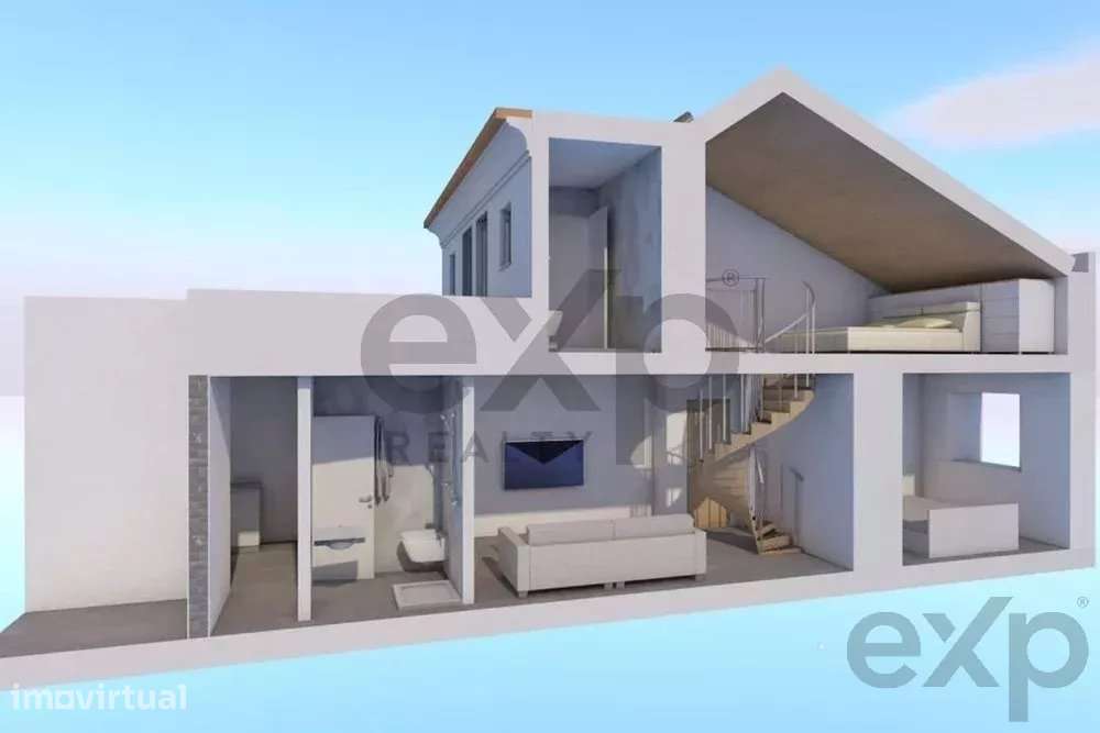 Moradia T2 totalmente remodelada  na Zona Histórica do Montijo - Grande imagem: 4/17