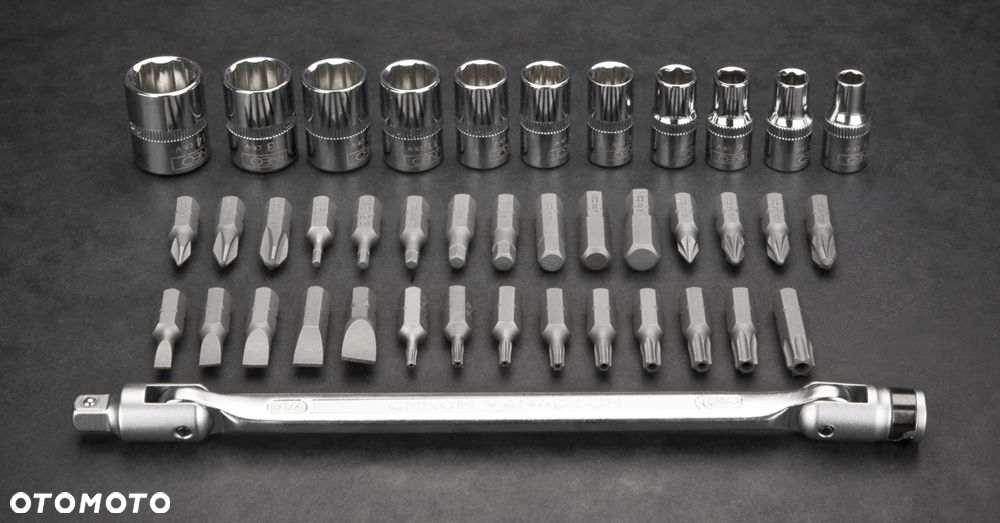 NEO TOOLS ZESTAW KLUCZE NASADOWE 1/4", ZESTAW 41 SZTUK CRV WALIZKA 08-603 - 2
