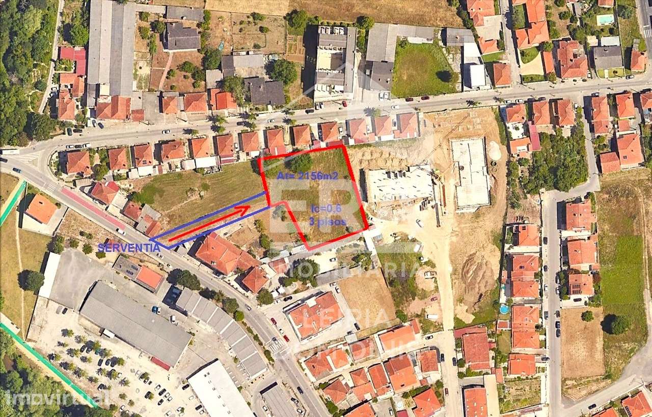 Terreno urbano em Leiria - Acesso pavimentado - Grande imagem: 5/7