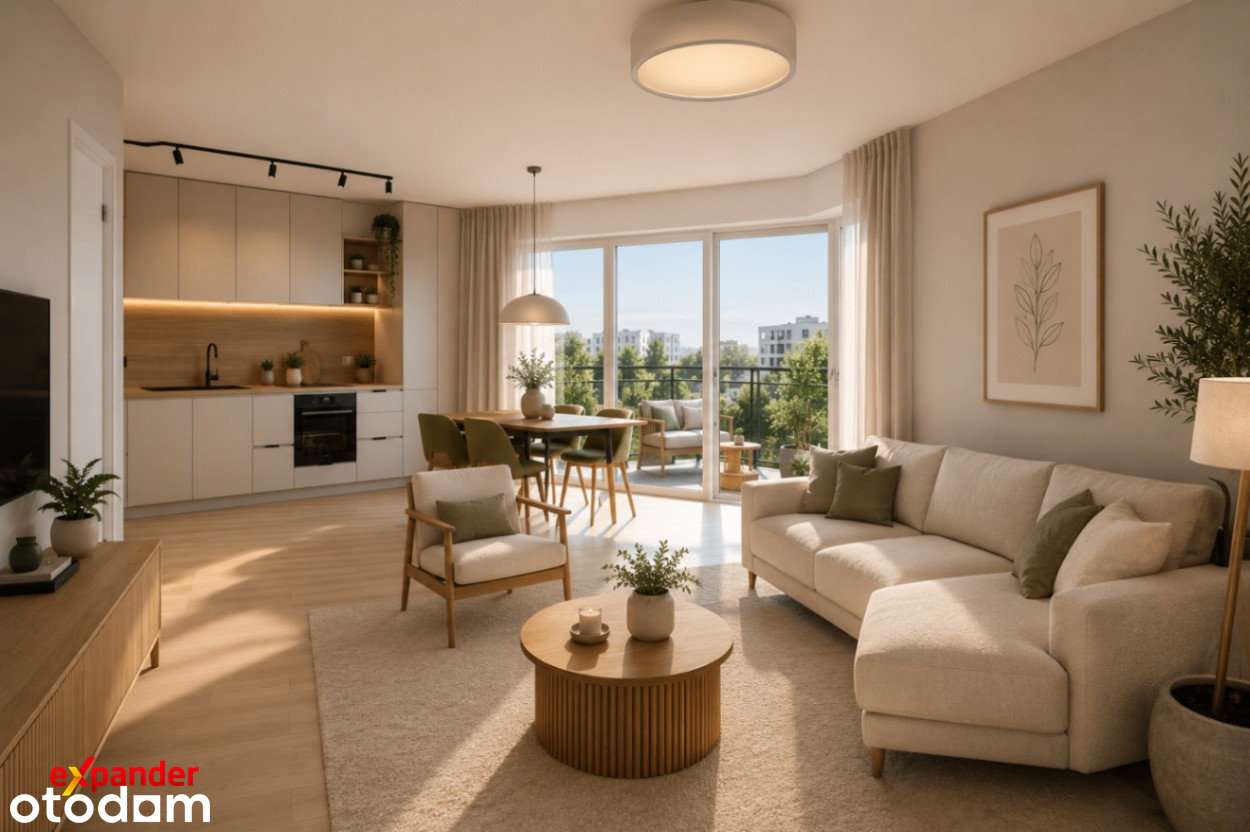 3 pokoje | Balkon 8,8 m² | Bez PCC | Rynek pierwotny