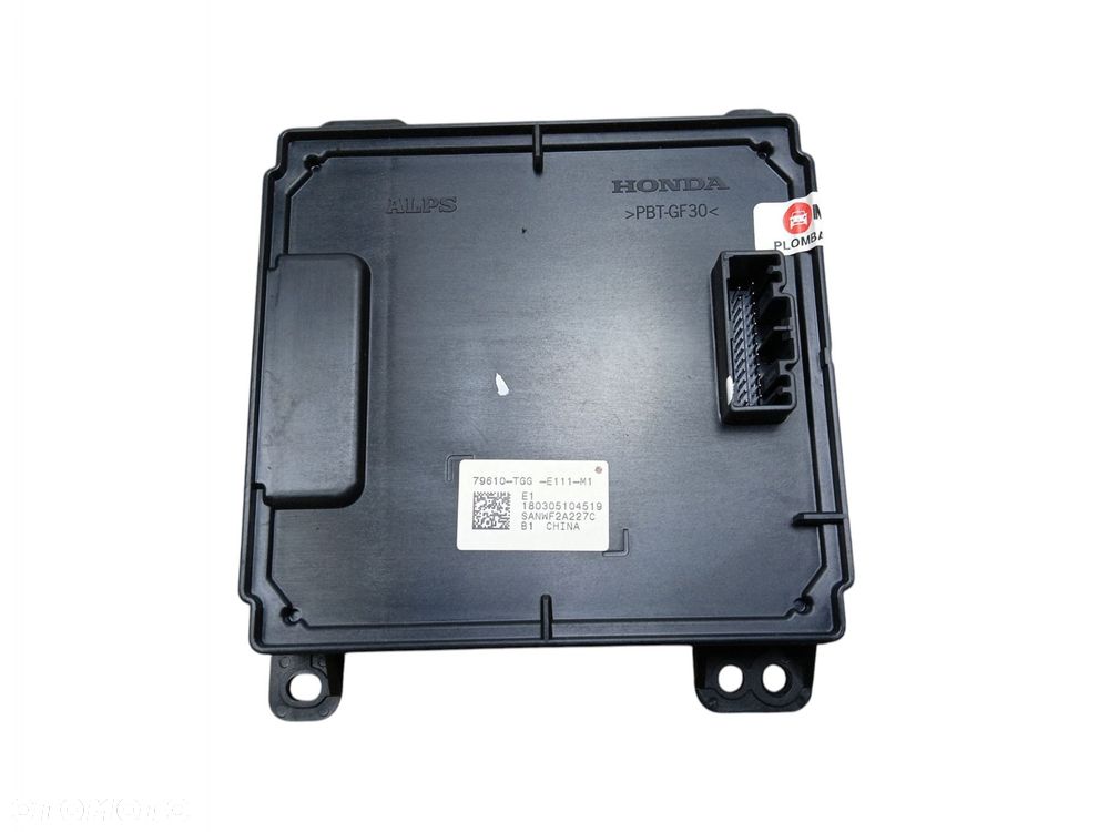 MODUŁ STEROWNIK KLIMATYZACJI HONDA CIVIC X (2017-2019) 79610-TGG-E111-M1 - 1