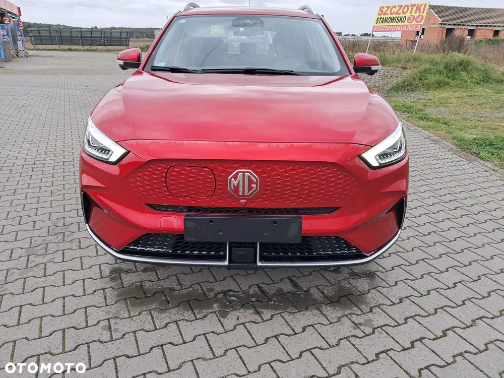 MG ZS EV 2022 LAMPA LEWY PRZÓD BŁOTNIK LEWY PRZÓD PAS PRZEDNI CHŁODNICE BELKA - 1