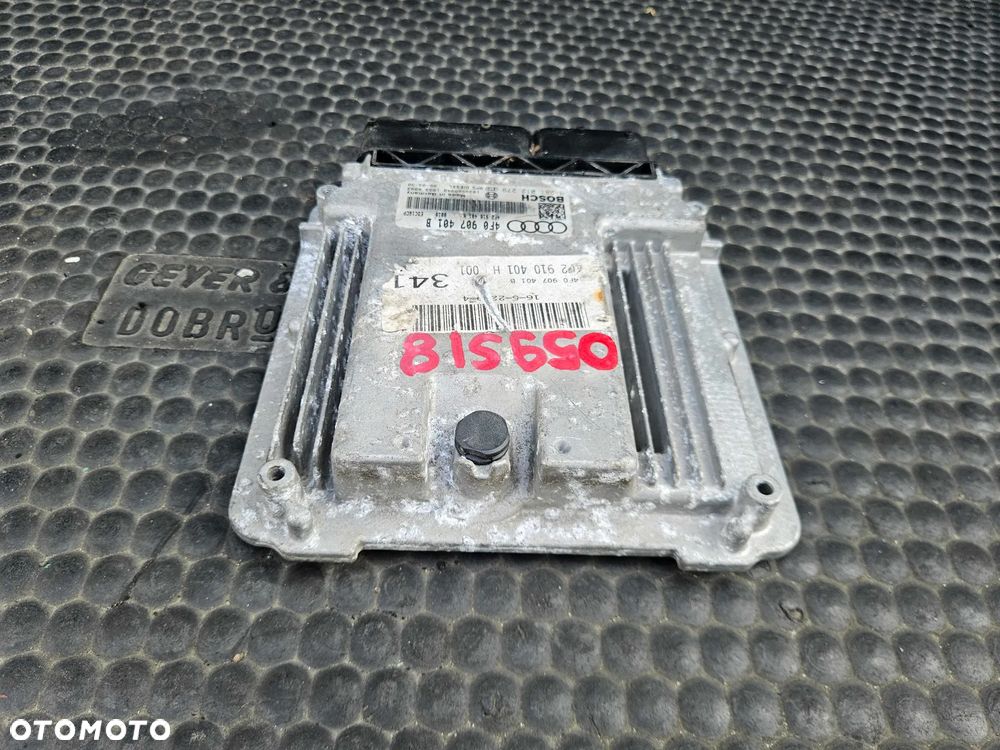 Komputer 4F0907401B 4F2910401H 0281012279 Moduł Sterownik Silnika Silnik 2.7 TDI V6 Diesel Audi A6 C6 Europa Manual Skrzynia - 9