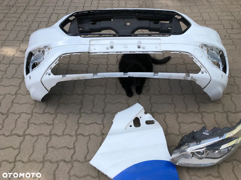 Ford transit custom MK8 zderzak przedni przód lift Blotnik prawy - 4