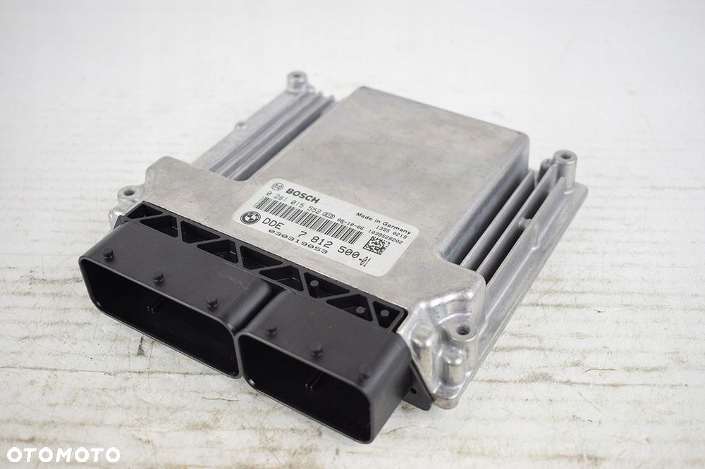 sterownik zestaw startowy bmw e60 0281015552 - 2