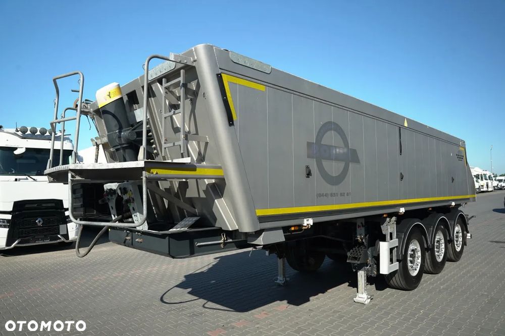 Bodex WYWROTKA 25 m3 / ALUMINIOWA / 2X OŚ PODNOSZONA / 5 300 KG / ALUFELGI / - 4