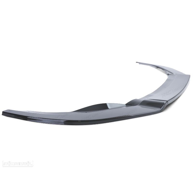 SPOILER LIP VOLKSWAGEN VW GOLF 6 09-12 LOOK R20 PRETO BRILHANTE - 3