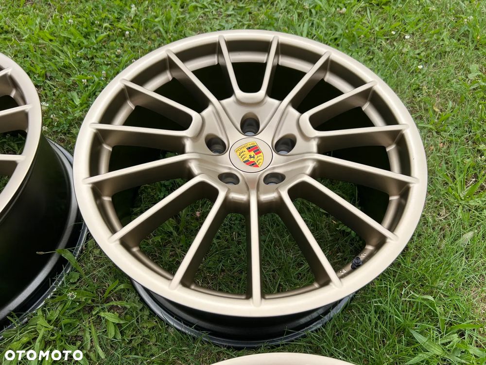 oryginalne Felgi Porsche Cayenne GT GTS Coupe 21'' Gold Edytion - 12