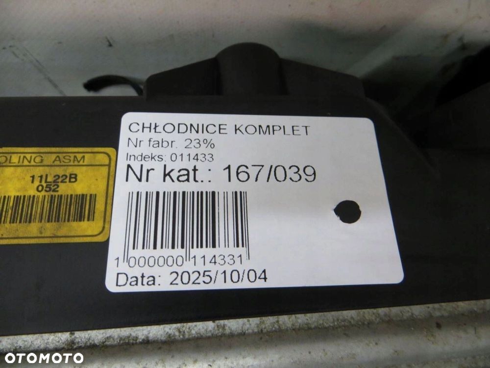 CHEVROLET CRUZE 2.0 WENTYLATORY CHŁODNICY CHŁODNICA KPL 09- - 4