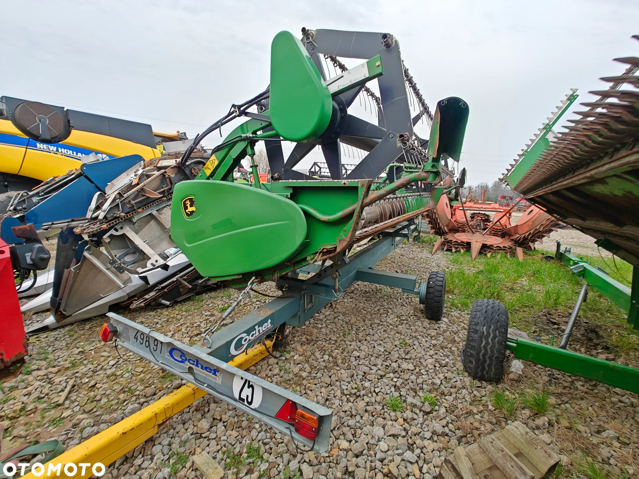 John Deere 615R, 4.6m, 2002rok, heder - 4