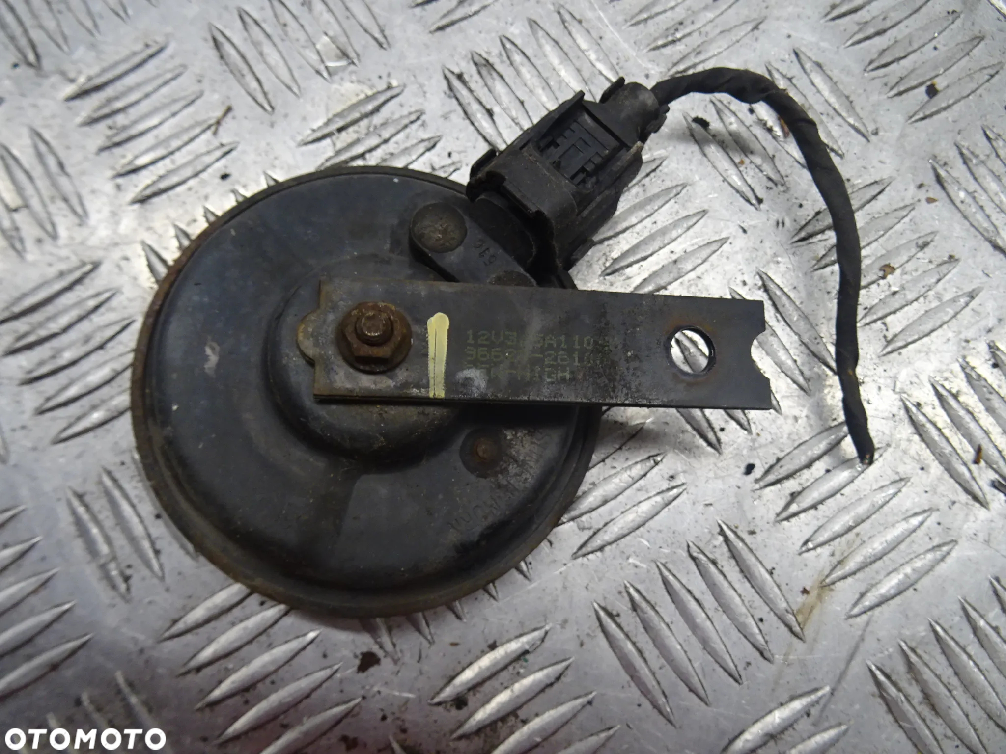 HYUNDAI SANTA FE II 06-10 2.2 CRDI KLAKSON SYGNAŁ DŹWIĘKOWY 96620-26100 - 3