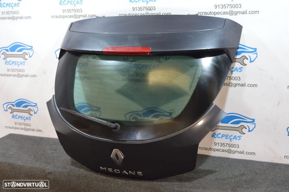 PORTA TAMPA MALA RENAULT MEGANE III 3 MK3 COUPE DZ0 DZ1 FECHO PUXADOR MOTOR VIDRO 3º STOP - 4