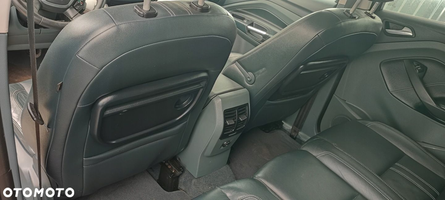 FORD C-MAX MK2 KOMPLET FOTELI  KANAPA  BOCZKI DRZWI SKÓRA GRZANE ŁADNE - 9