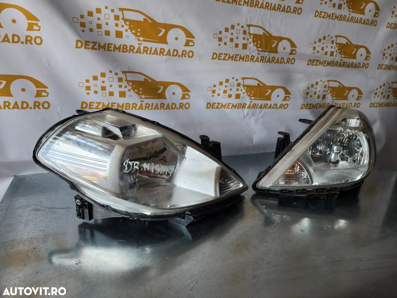 Faruri Far Stanga Dreapta Nissan Tiida Xenon Complete An 2007-2008-2009-2010-2011-2012-2013-2014 Vo - 3