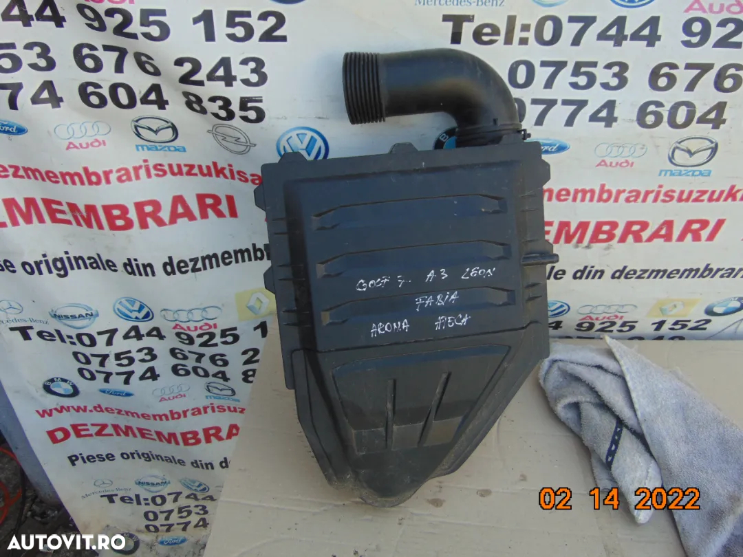 Carcasa filtru aer Vw Golf 7 Polo 6R 2G audi a3 skoda octavia seat ibiza - 4