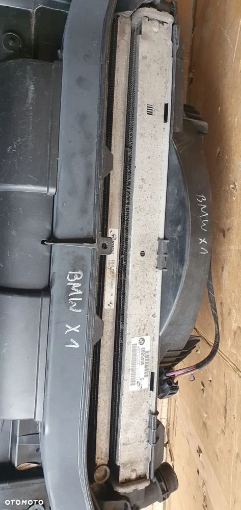 Pas przedni chłodnice wentylator wzmocnienie BMW X1 E84 Lift M-Pakiet 2.0D 9229021 7810291 7588974 - 4