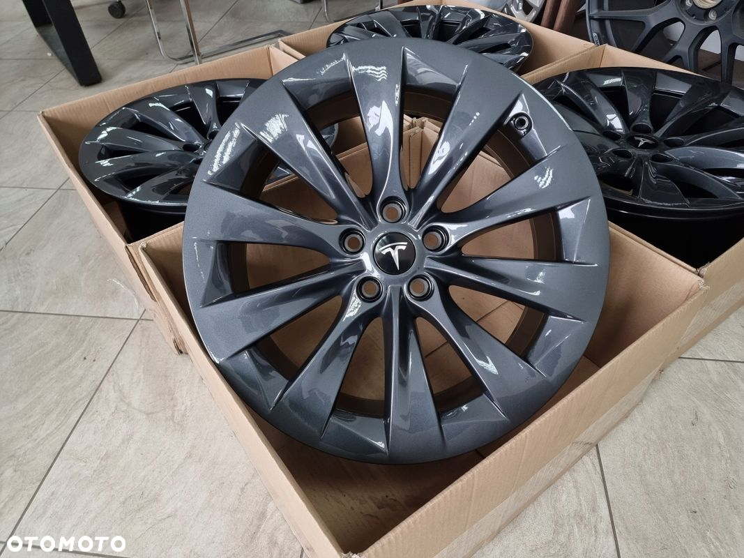 Grafitowe Felgi Aluminiowe Tesla Model X 2015, 2021/20 Cali Czujniki - 3