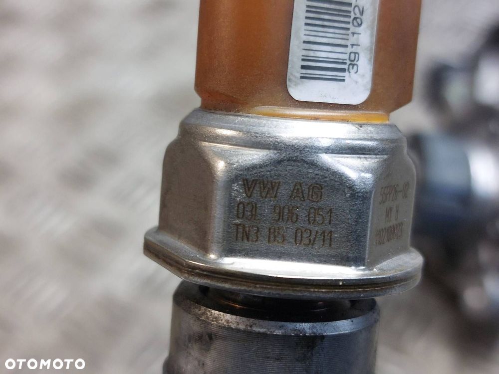 POMPA WTRYSKOWA + WTRYSKIWACZE LISTWA KOMPLET AUDI A3 8P 2.0 TDI 03L130277J - 7