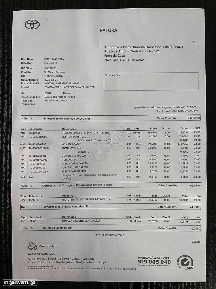 Toyota Corolla Touring Sports 1.8 Hybrid Comfort+P.Sport - 37