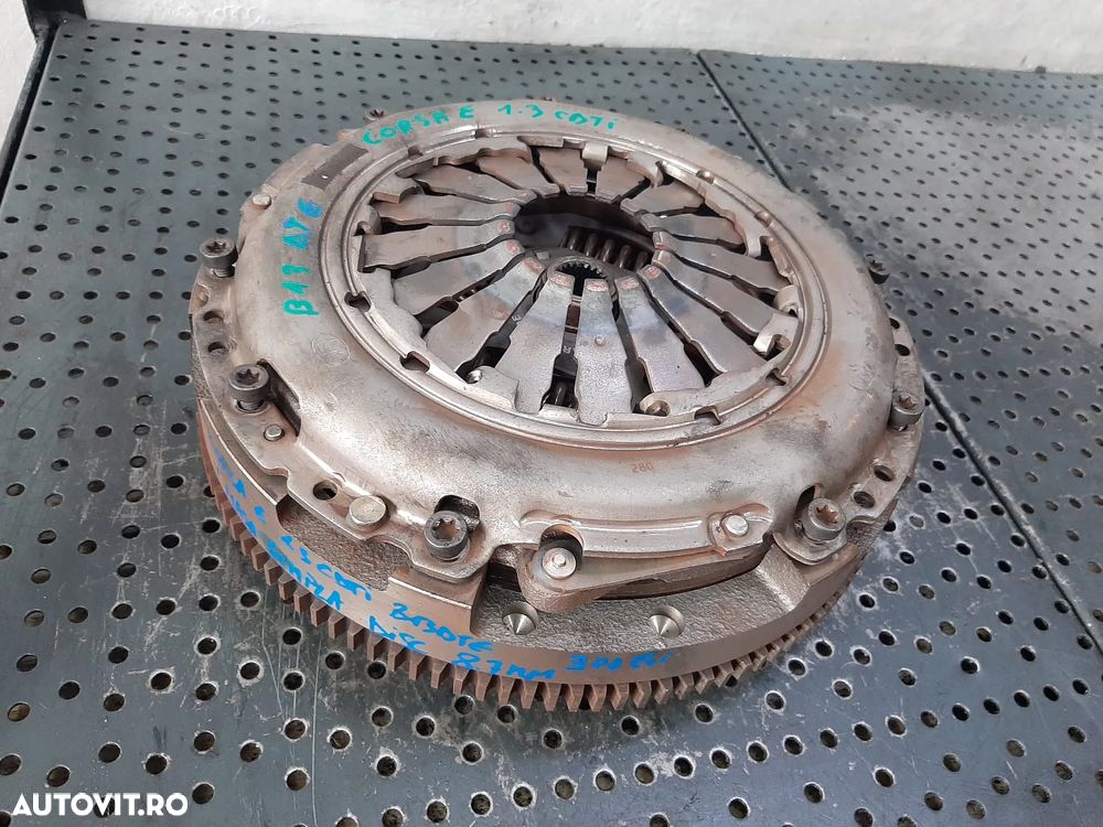 kit ambreiaj volanta masa simpla  b13dte 1.3cdti opel corsa e disc 8,7mm 9223223 - 2