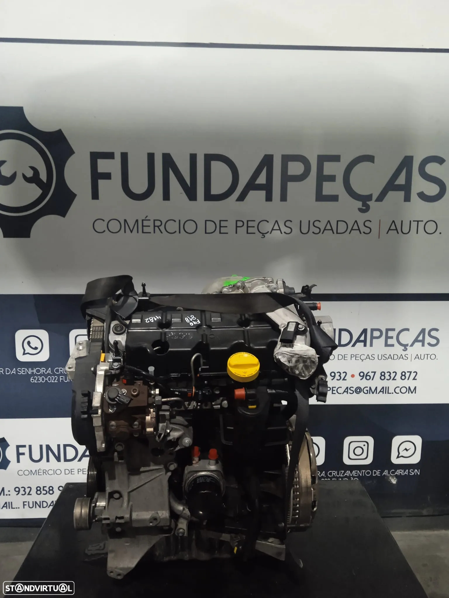 Motor Renault Scenic 2 1.9 Dci 130Cv Ref: F9Q818 - 4