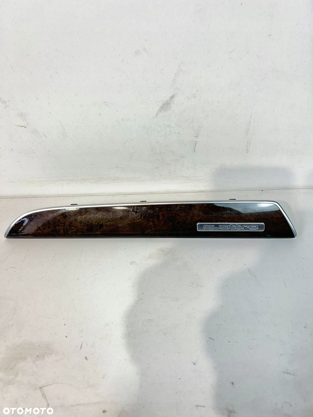 Audi A4 S4 B8 8K 2011 8K0867419M DEKORY TUNEL DREWNO CHROM QUATTRO EUROPA - 10