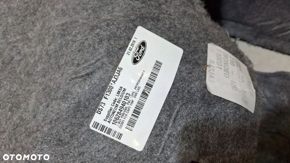 DYWAN WYKŁADZINA WNETRZE FORD MONDEO MK5 LIFT KOMBI DS73F13001AJ - 9