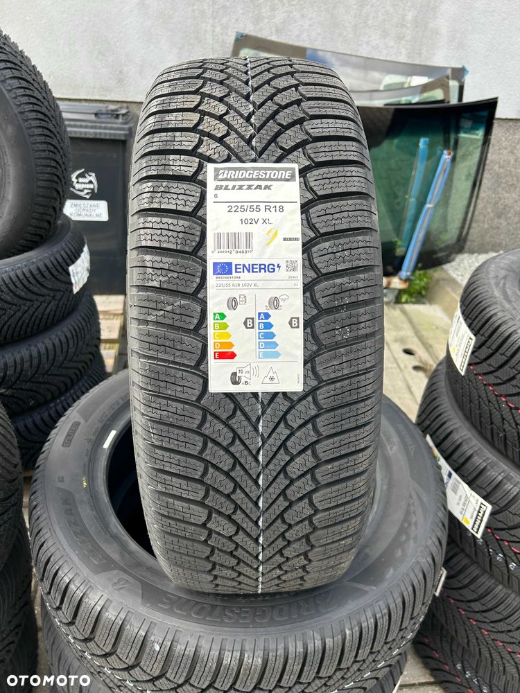 225/55R18 Bridgestone Blizzak 6 102 V 2026r. opony zimowe