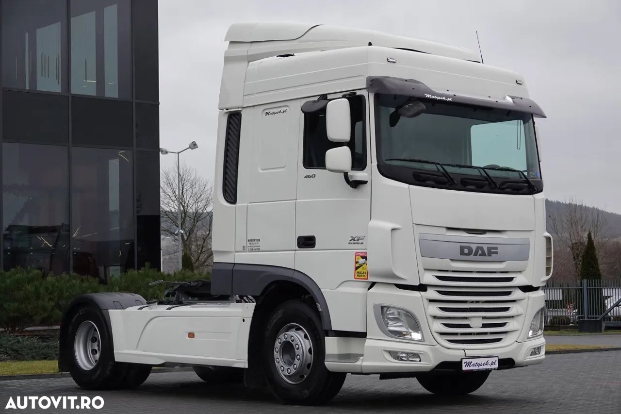 DAF XF 460 / SPACE CAB / RETARDER / LOW KILOMETRAGE / ANVELOPE 100% / IMPORTAT / DUPĂ CONTRACTUL DE SERVICE - 1