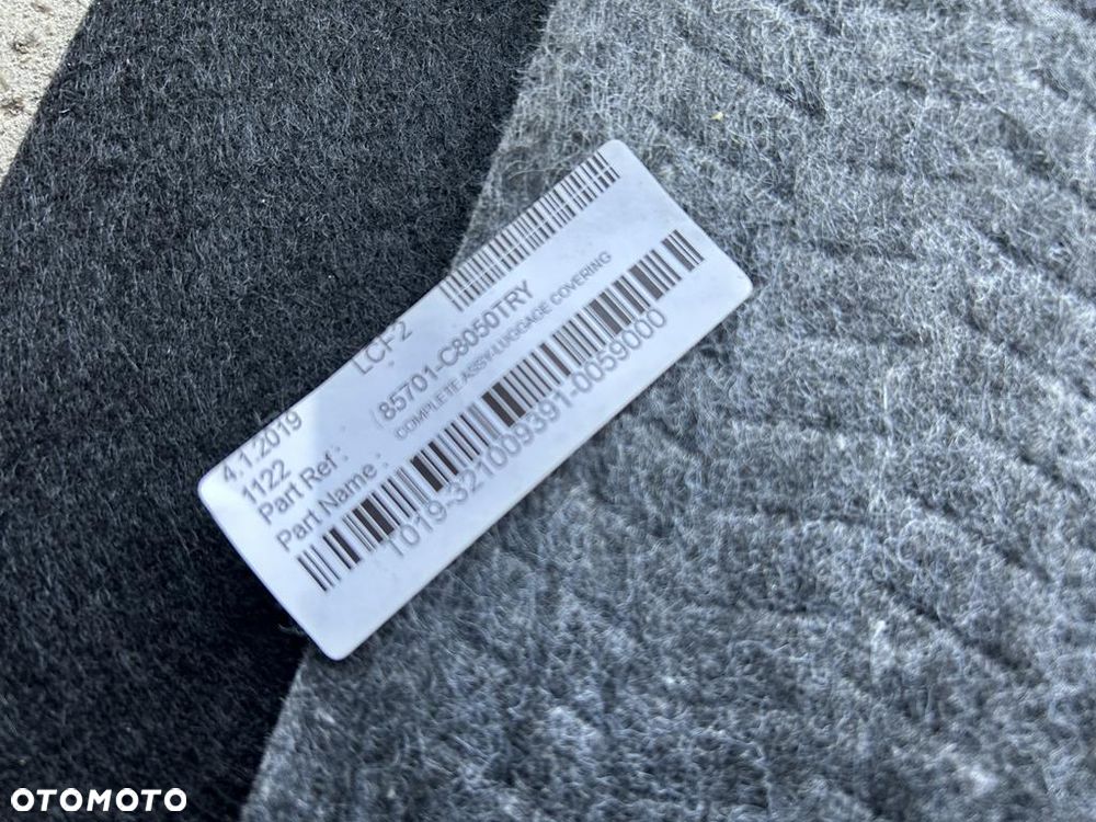 Podłoga wykładzina bagażnika tył płyta Hyundai I20 II 85710-C8050 - 3