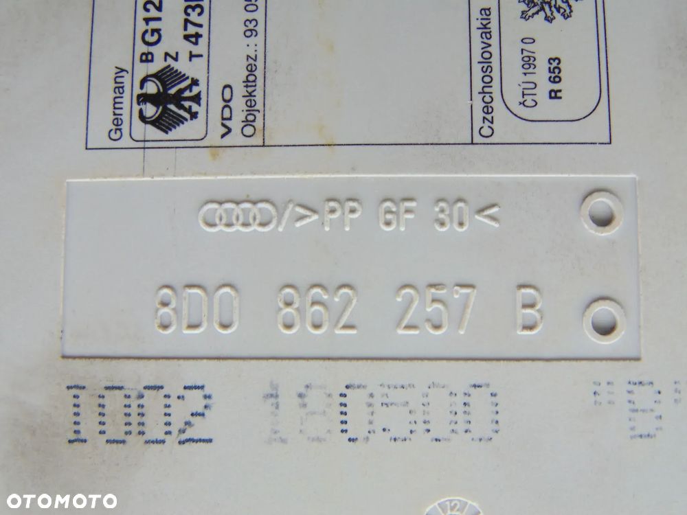 ORYGINAŁ pompa pompka siłownik centralnego zamka centrala 8D0862257B Audi A3 8L A4 B5 96-03r - 2