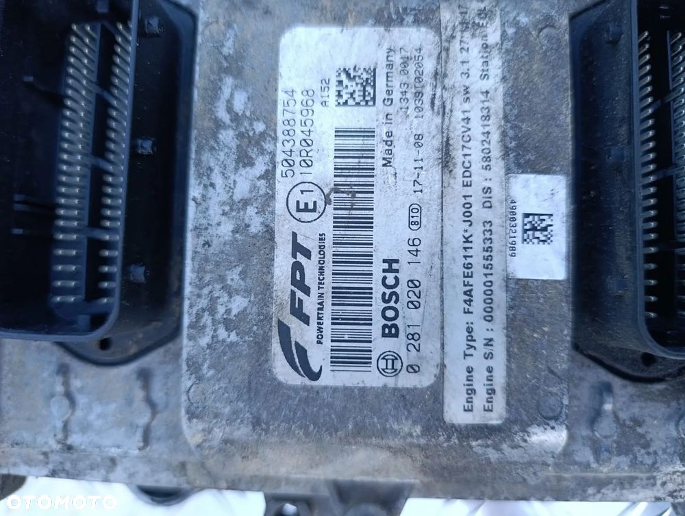 STEROWNIK KOMPUTER EDC IVECO STRALIS EUROCARGO 0281020146 504388754 - 3